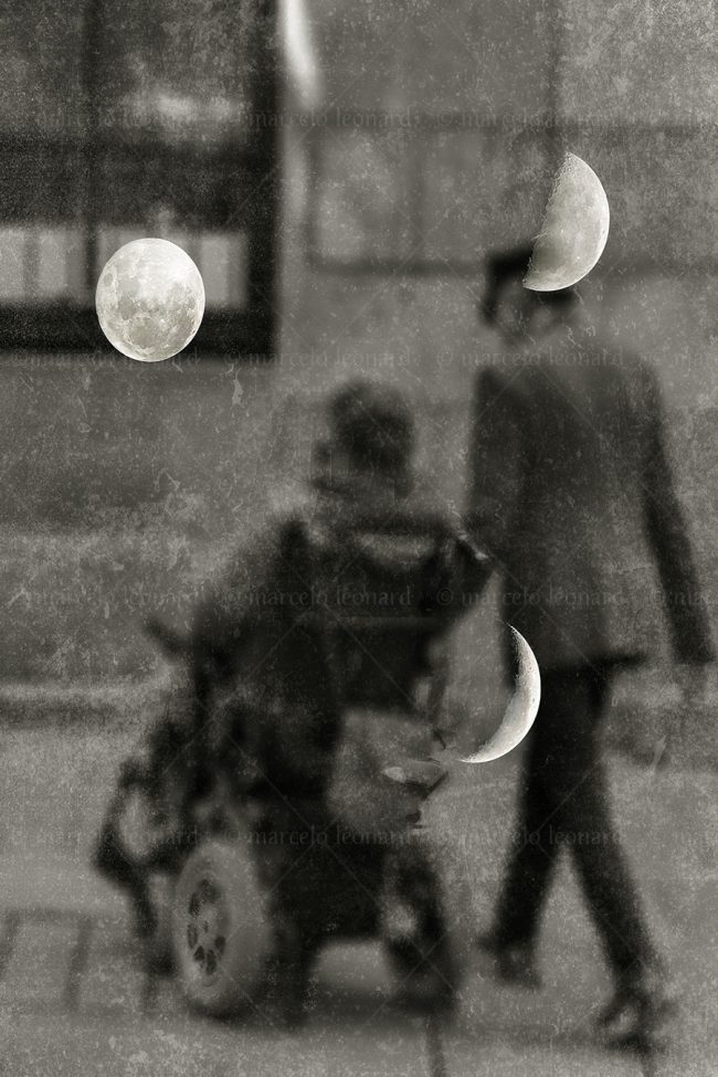 abs 23 absences blurred people street photography wheelchair marcelo leonard