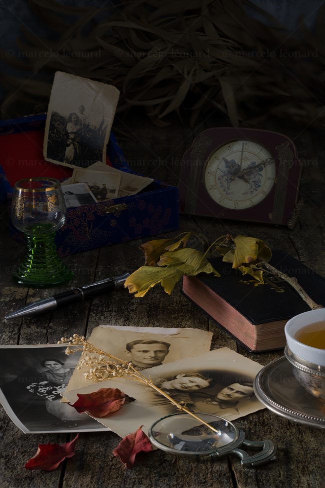 bg 01 bygone days memories decay old picture book clock marcelo leonard