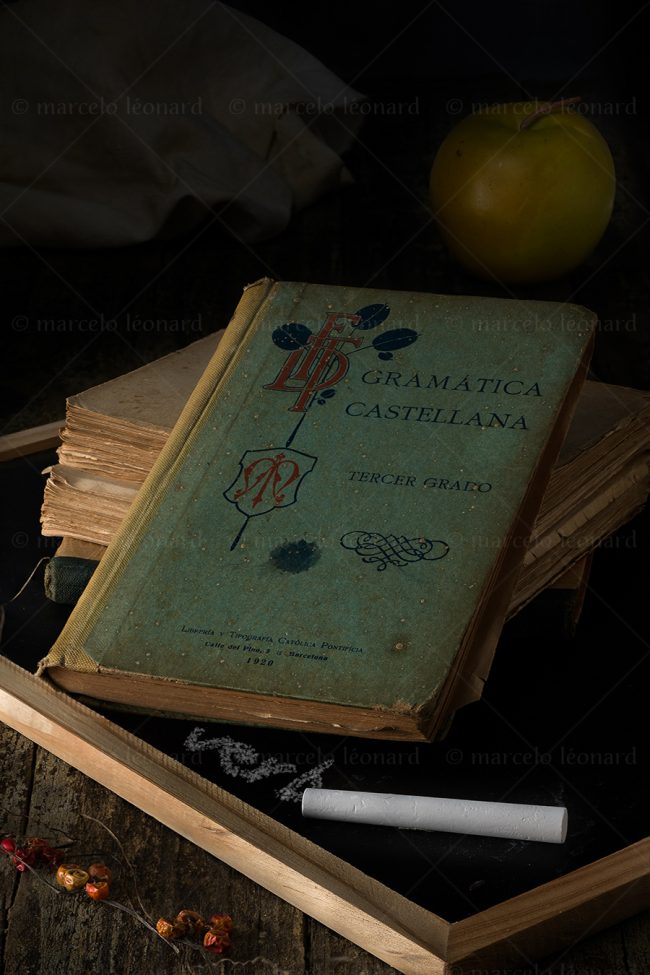 bg 14 bygone days memories old book black board chalk marcelo leonard