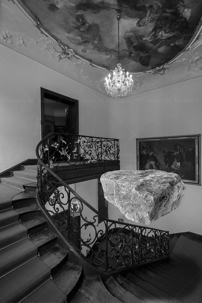 noy05 photography conceptual surrealism darkmood oneiric black and white dreamlike stairs rock marcelo leonard