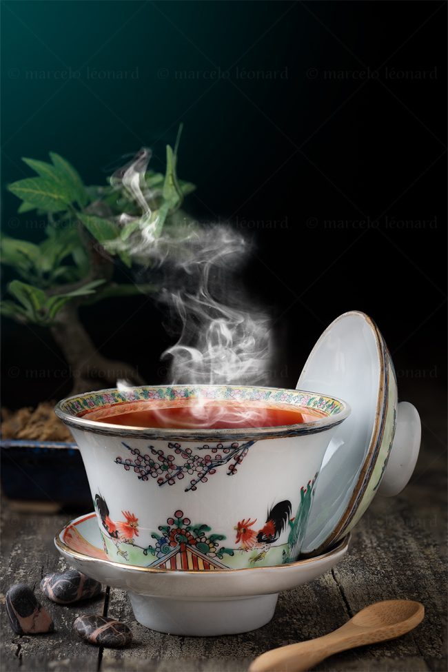 b03 naturaleza muerta bodegon still life studio lighting tabletop food photography cup tea chinese smoke marcelo leonard