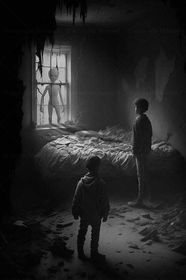 b12, bedroom, window, decay, bed, ruins, nightmare, dark mood, oneiric, dreamlike, marcelo leonard.jpg