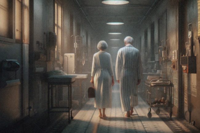 ag 29 aging decay eldery blurred hospital conceptual mindfulness marcelo leonard