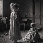 wr 03 decay ruins room girl victorian doll cupboard marcelo leonard