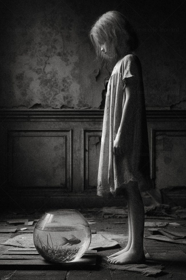 wr 11 fish bowl girl room decay abandoned ruins marcelo leonard