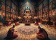 budhism monk monastery mandala candles budhha temple marcelo leonard