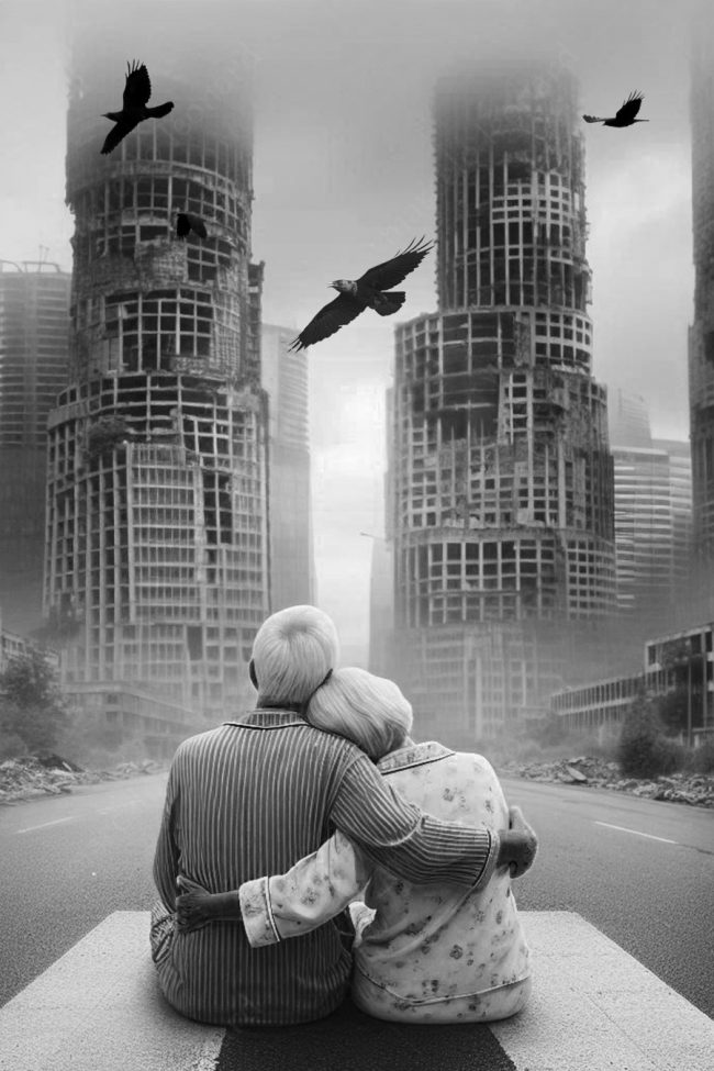 a 02 eldery couple skyscraper decay abandoned ruin buddhism marceloleonardstreet 
