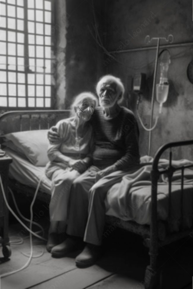 a 023 eldery hospital pain bed aandoned window buddhism marcelo leonard