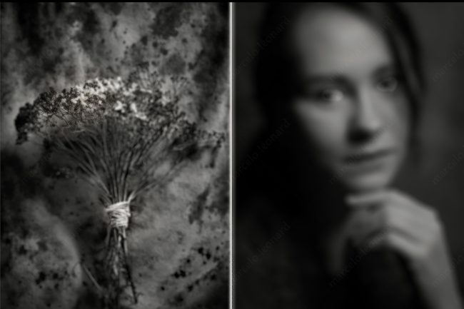 a 15 sad girl woman witherd flowers bouquet buddhism marcelo leonard