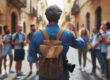 photographer street old city people teaching camera bag marcelo leonard