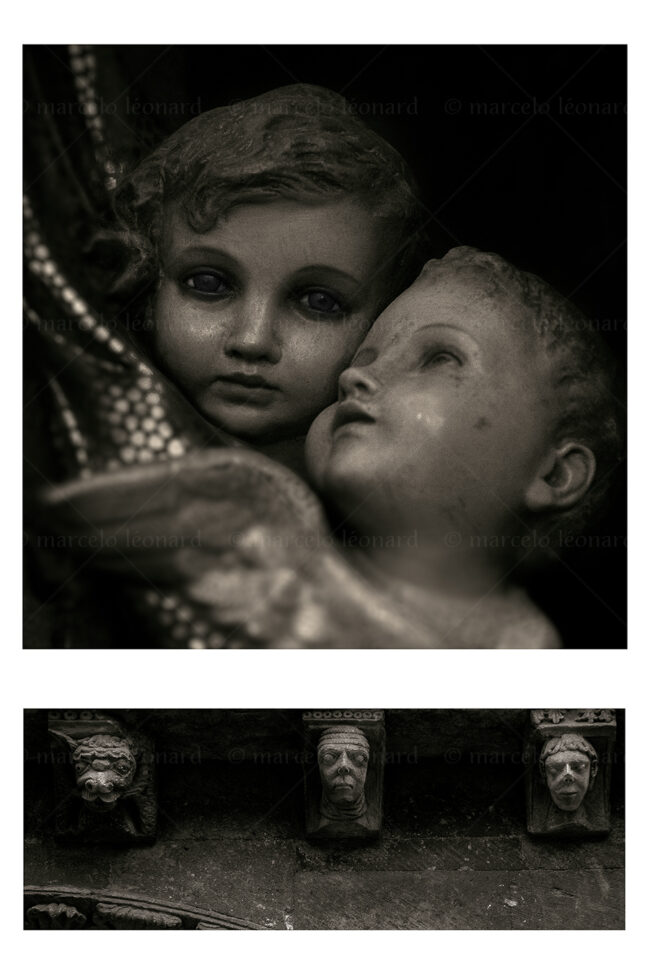 18 duo 04 angels religious statues darkmood zen koan marcelol leonard