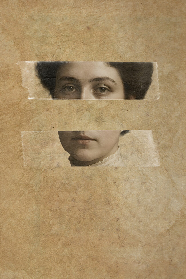 10 collage, digital collage, victorian, vintage, woman, tape, marceloleonard