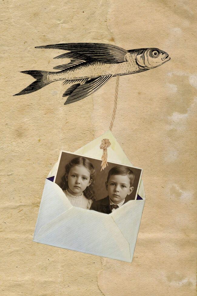 20 collage, digital collage, victorian, vintage, envelope, children, marceloleonard