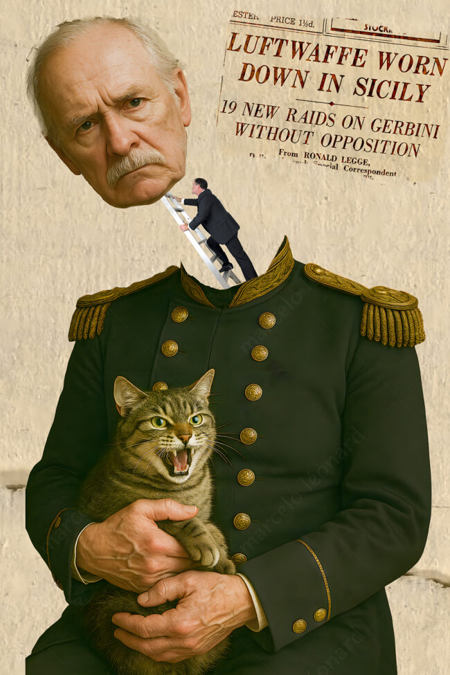 23 collage, digital collage, victorian, vintage, cat, soldier, marceloleonard