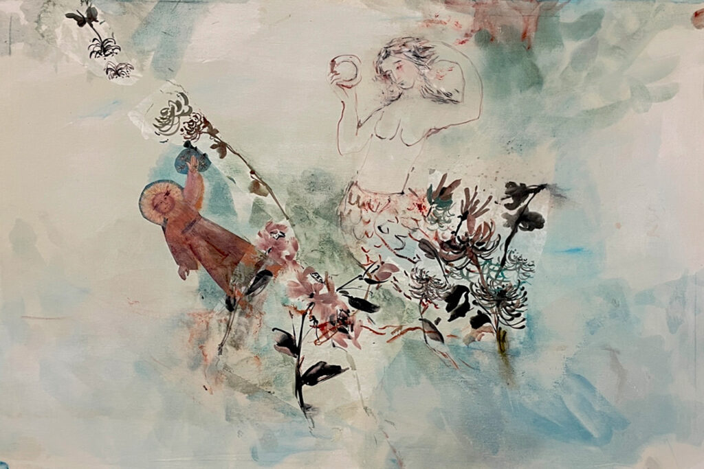 03 gloria loizaga, symbolism, spiritual, painting, minimalism, fine art, interview, mixed media, marceloleonard