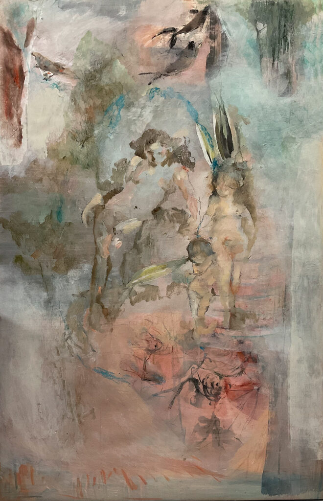 04 gloria loizaga, symbolism, spiritual, painting, minimalism, fine art, interview, mixed media, marceloleonard