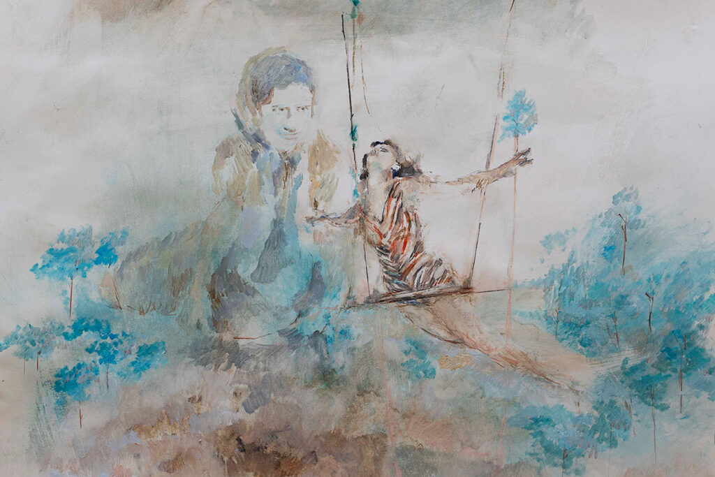 09 gloria loizaga, symbolism, spiritual, painting, minimalism, fine art, interview, mixed media, marceloleonard