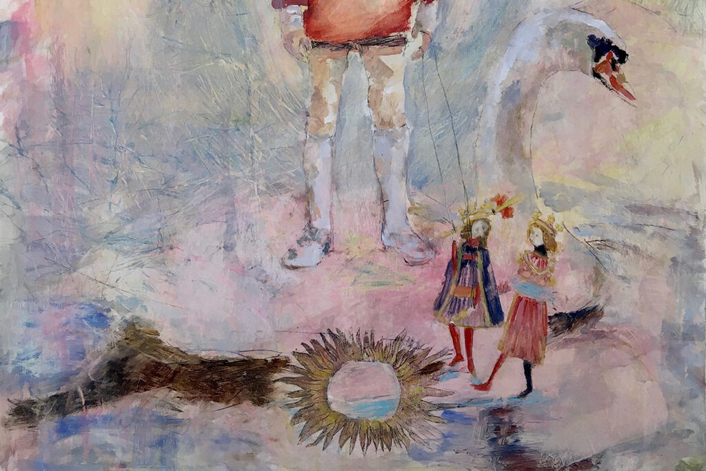 10 gloria loizaga, symbolism, spiritual, painting, minimalism, fine art, interview, mixed media, marceloleonard