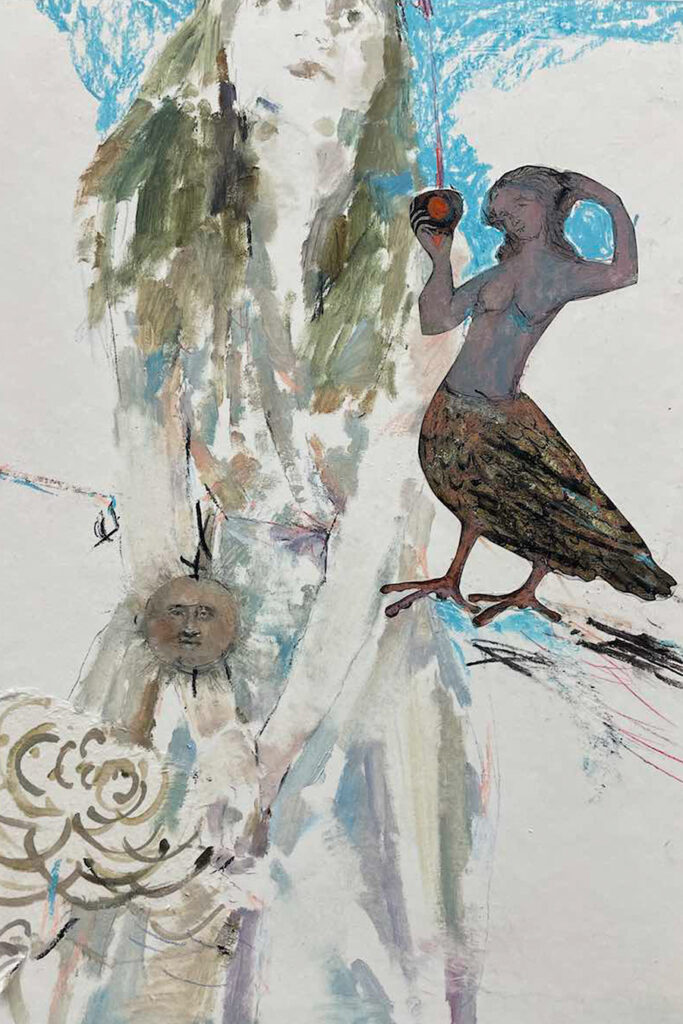 12 gloria loizaga, symbolism, spiritual, painting, minimalism, fine art, interview, mixed media, marceloleonard
