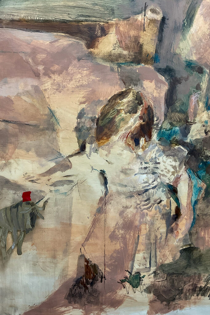 16 gloria loizaga, symbolism, spiritual, painting, minimalism, fine art, interview, mixed media, marceloleonard
