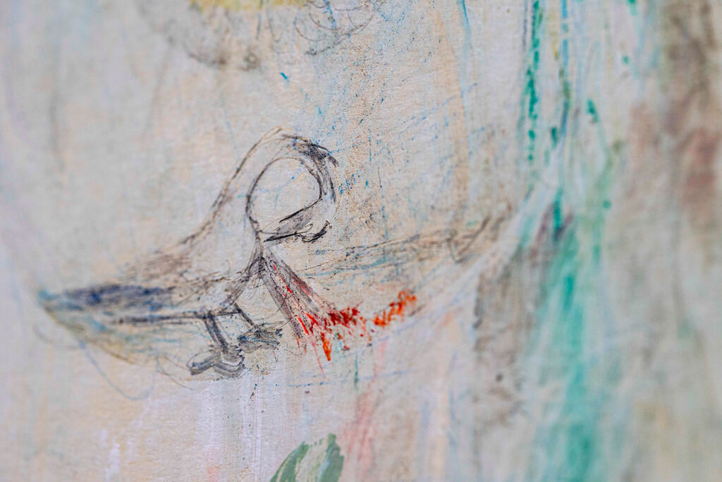 19 gloria loizaga, symbolism, spiritual, painting, minimalism, fine art, interview, mixed media, marceloleonard